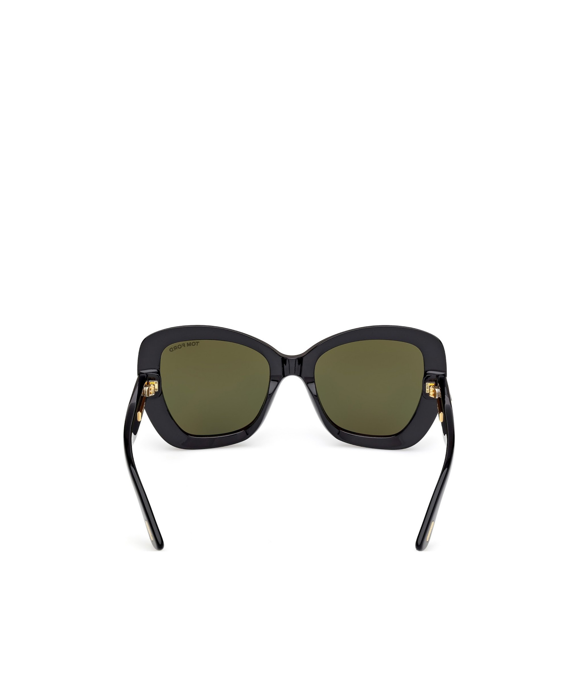 Tom Ford Icon Acetate Butterfly Sunglasses In Black