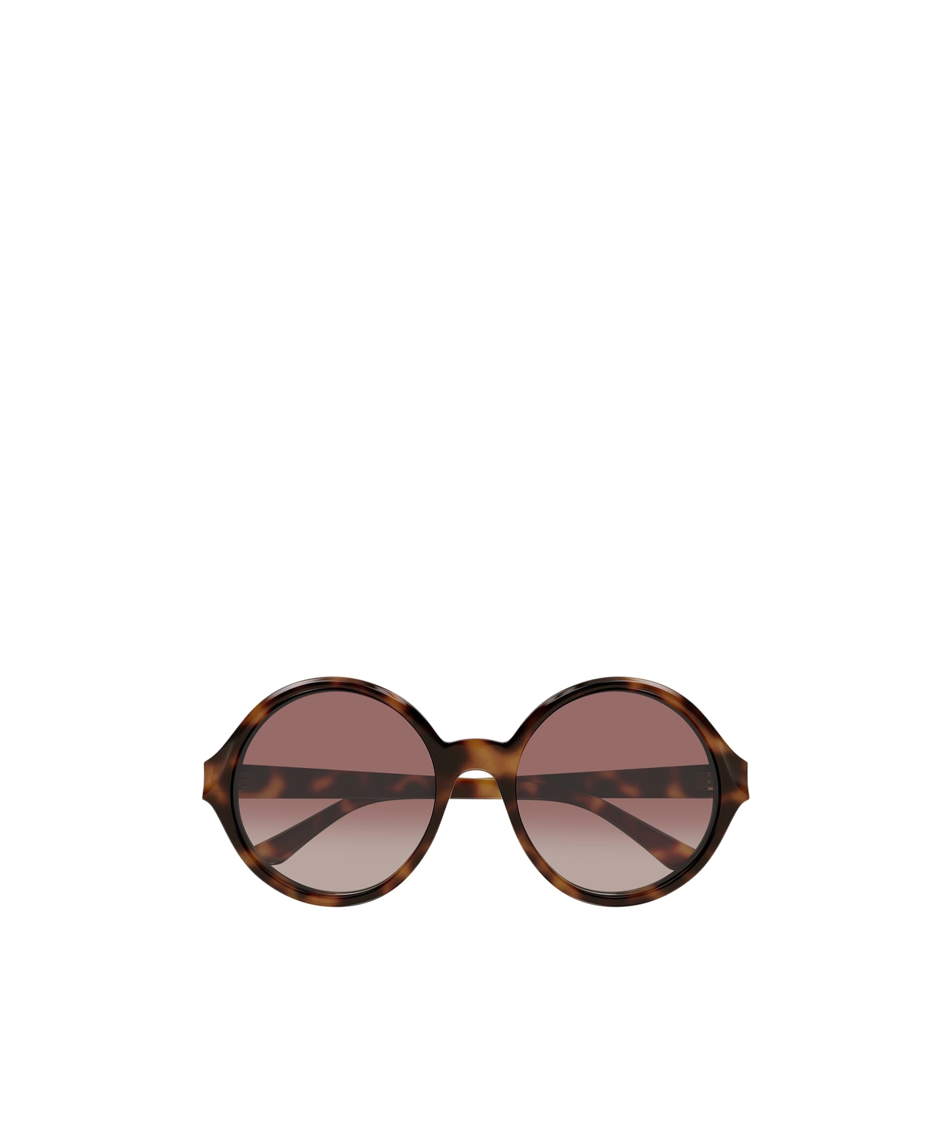 Chloé Round Frame Sunglasses In Brown