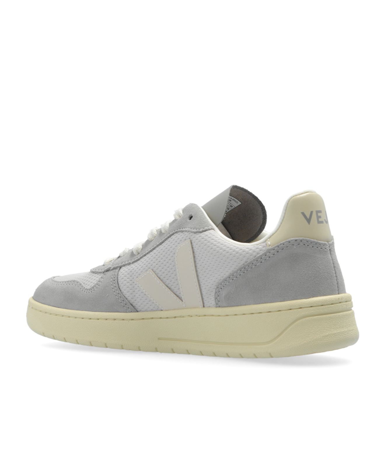 Shop Veja V10 Sneakers In Gray