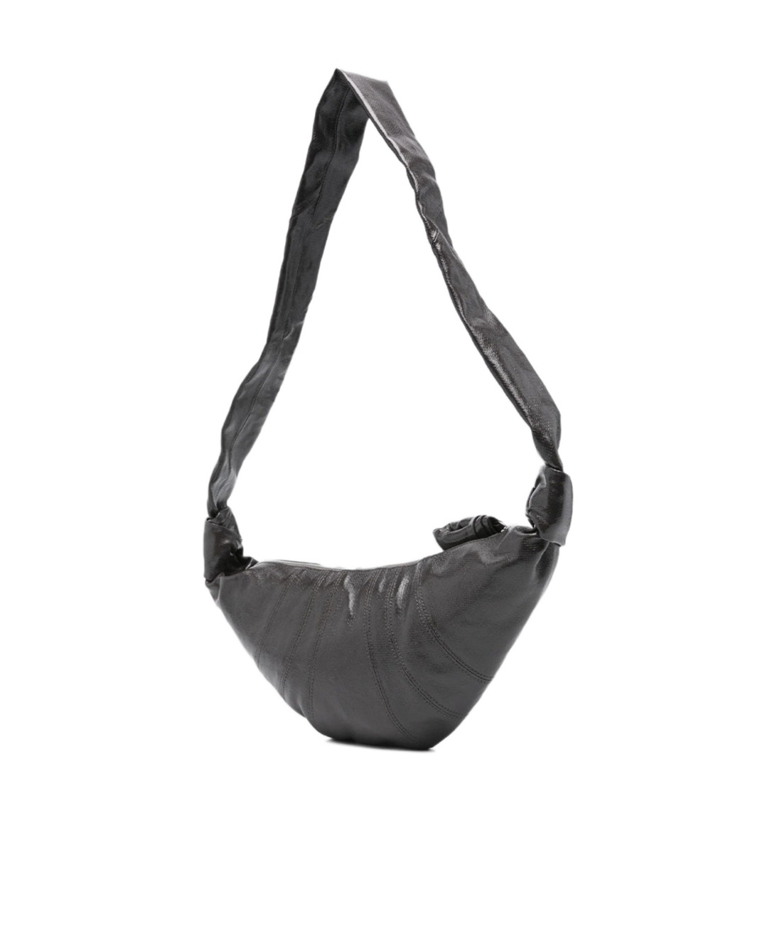 Lemaire Small Croissant Shoulder Bag In Brown