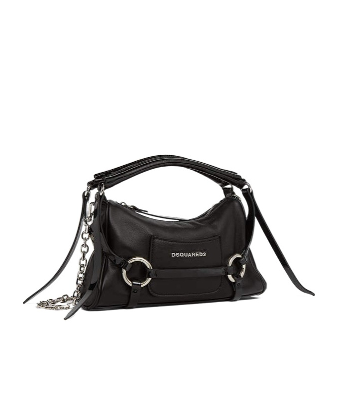 Dsquared2 Handbag With Logo In Black