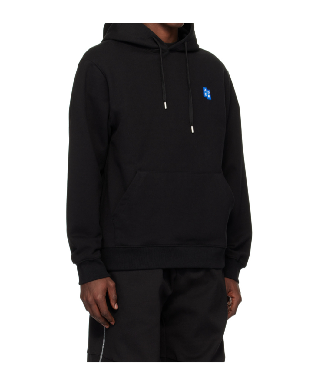 Ader Error Hooded Sweater In Black
