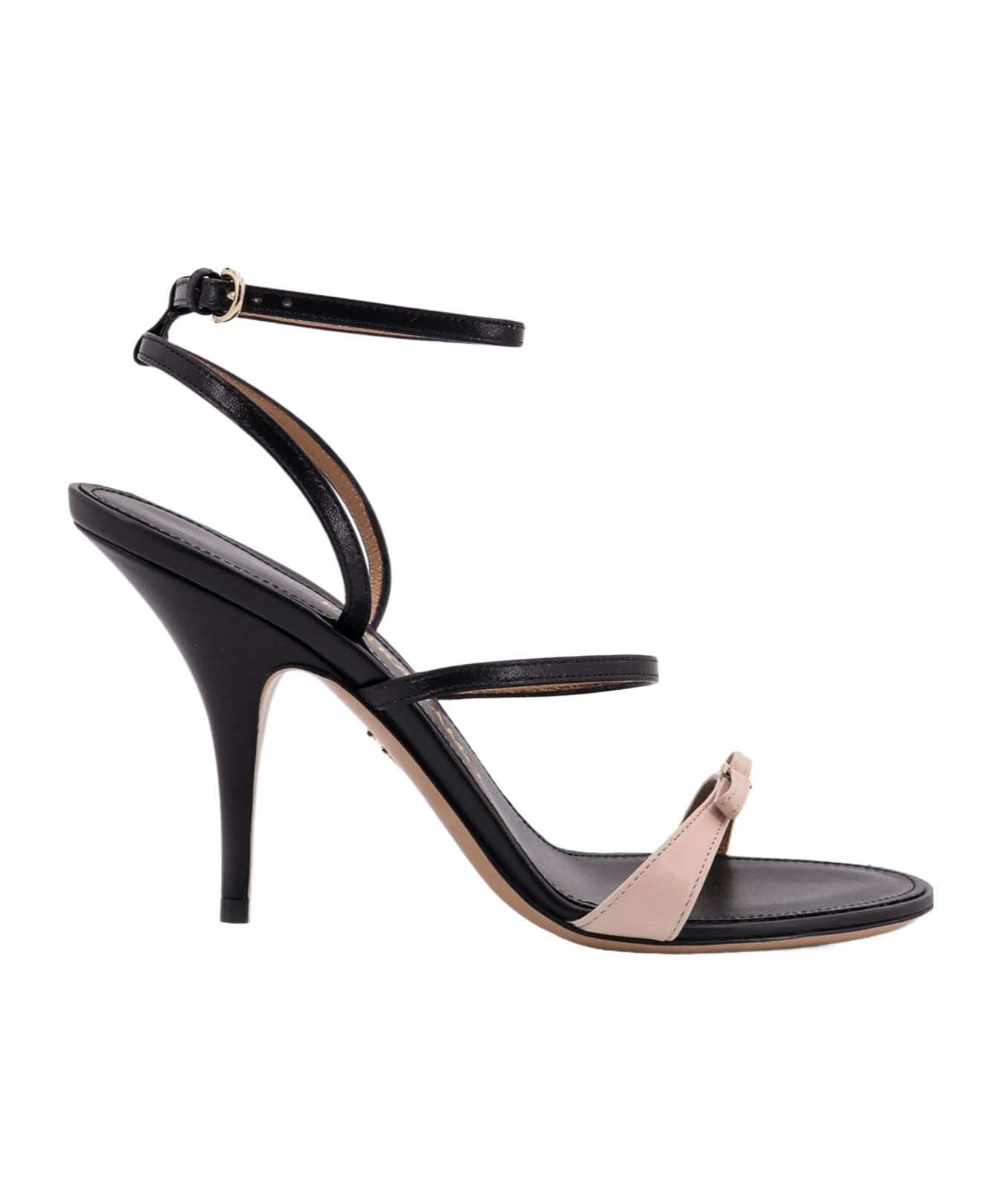 Ferragamo Ariel 95 Buckle Detail Stiletto Heels In Black