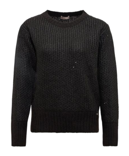 Herno Sequin-embellished Sweater In Black