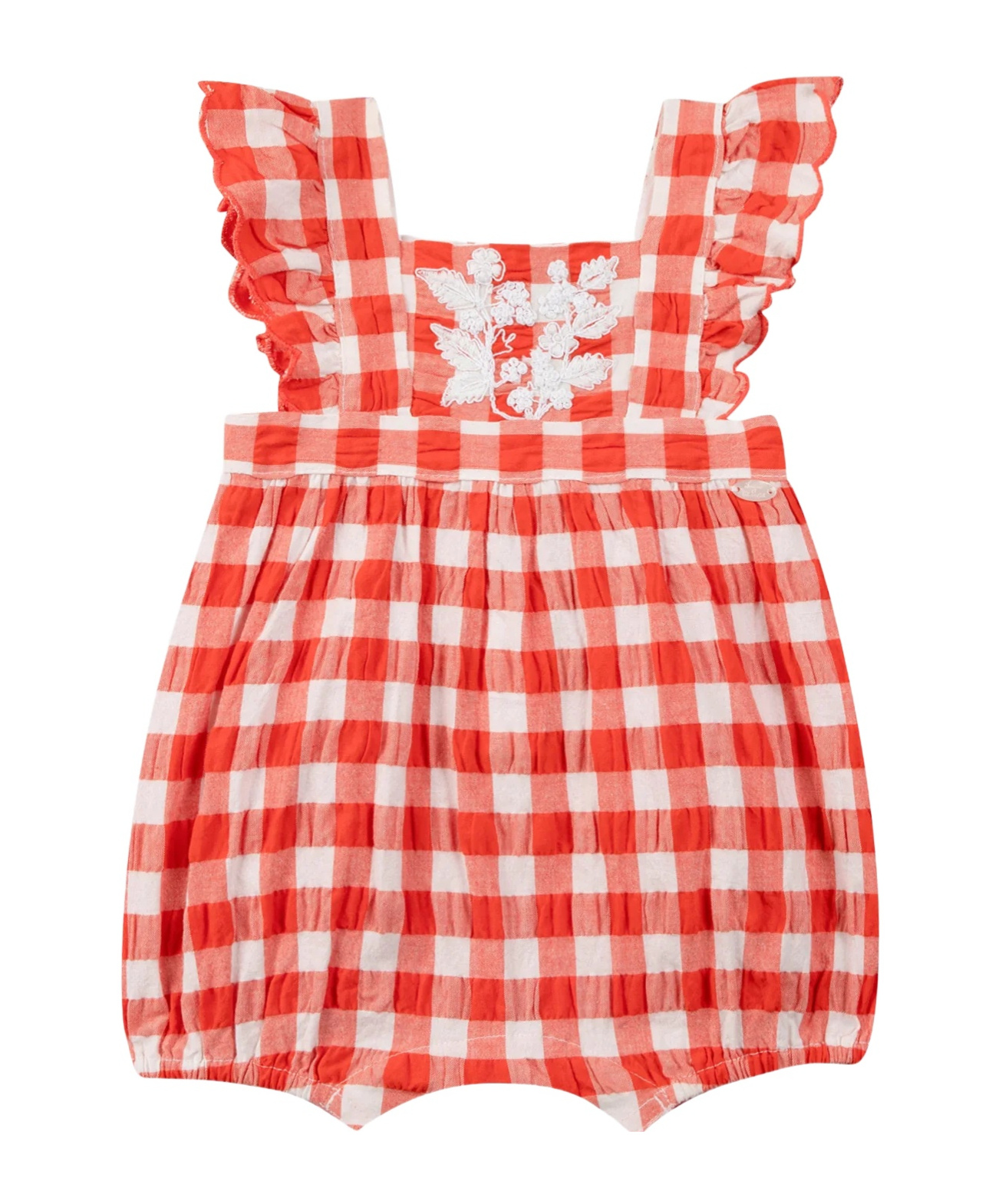 Tartine Et Chocolat Jumpsuit Short In Orange