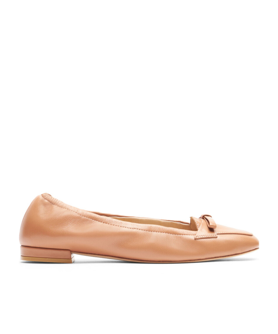 Stuart Weitzman Tully Loafers In Nude