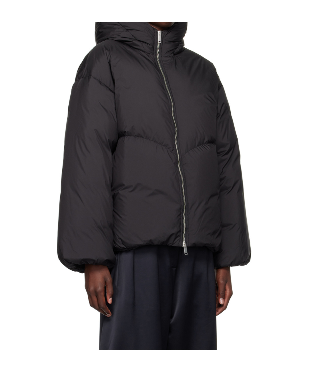 STUDIO NICHOLSON HOODED PUFFER JACKET