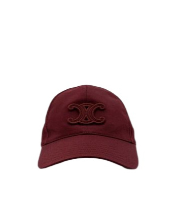 Celine Alphabet Hat In Red