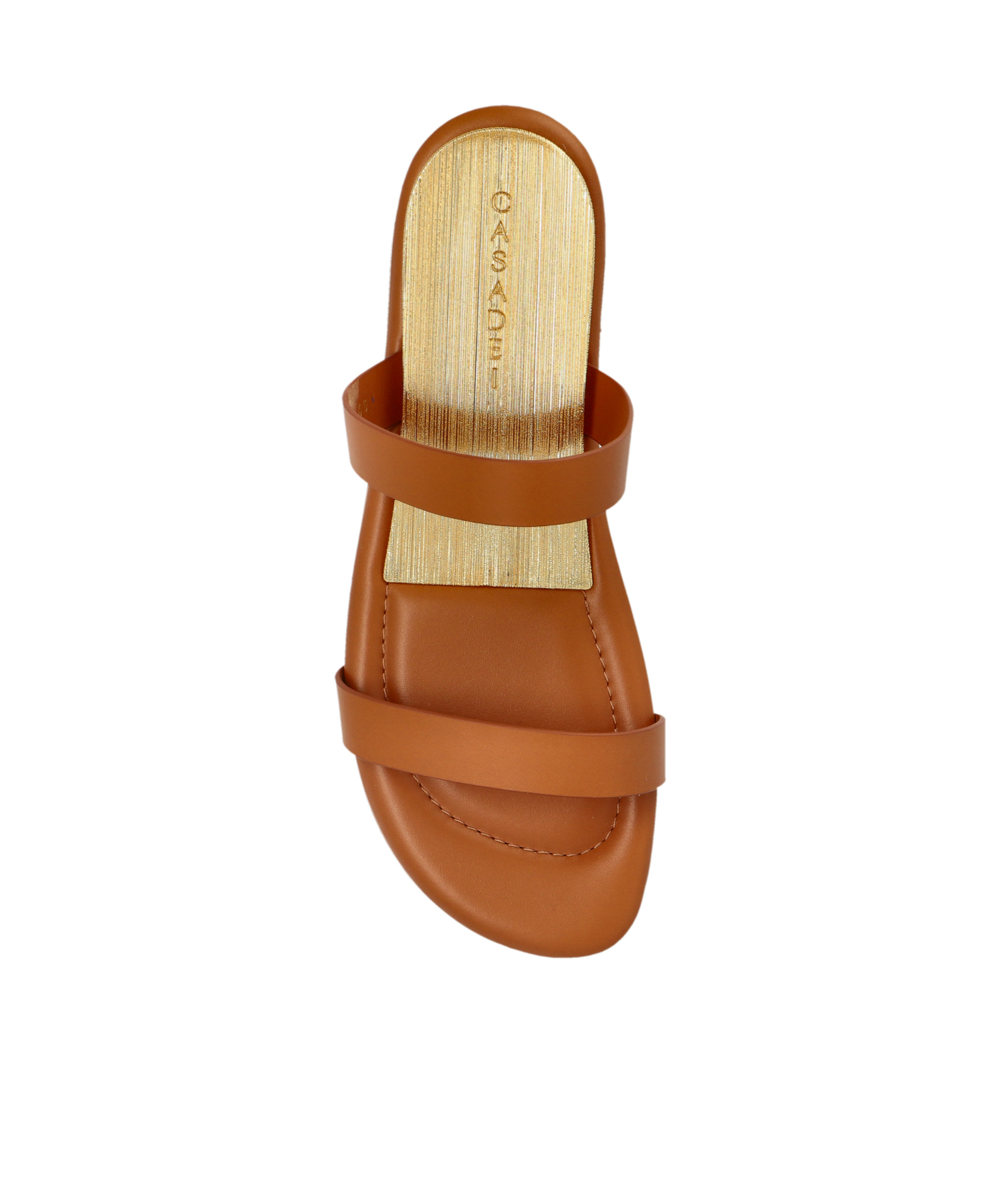 Casadei Leather Slippers In Brown