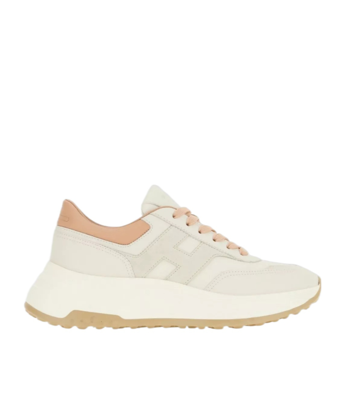 Hogan Footwear With Sole Contrast And Perforated Toe