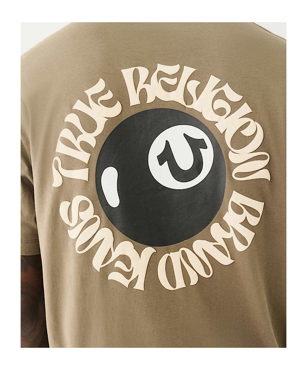 TRUE RELIGION PUFF PRINT BILLIARDS TEE