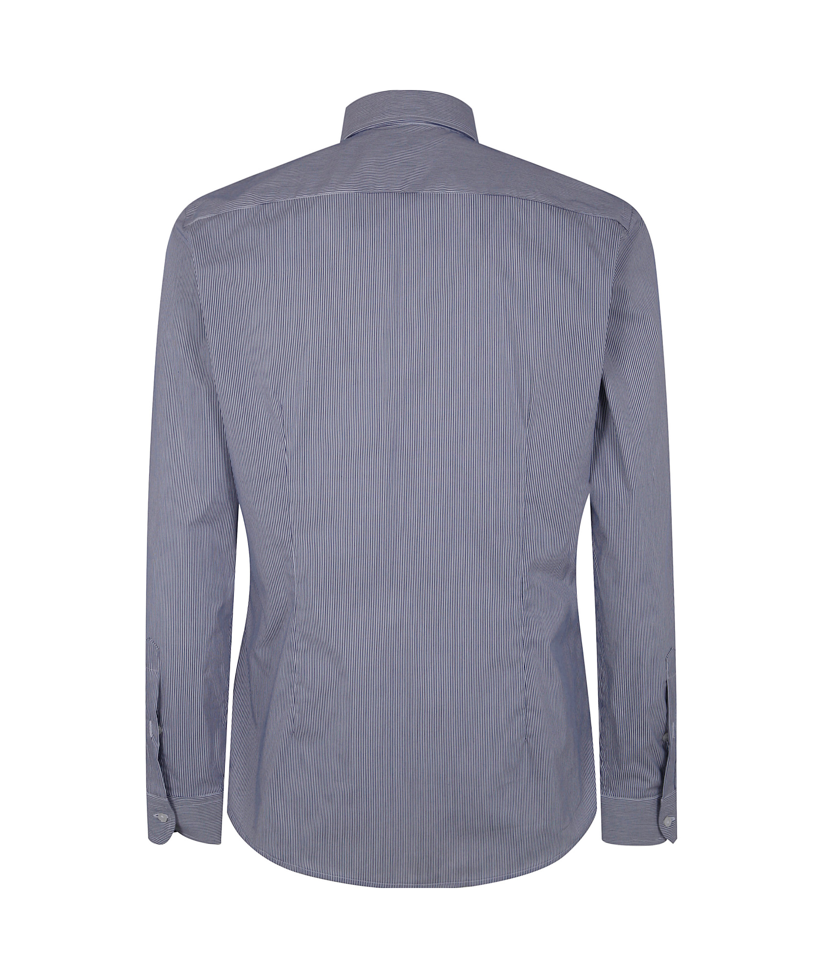 Fay Long-sleeved Shirt In Gray