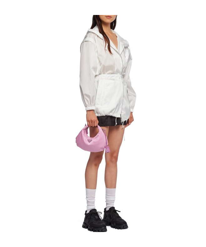 Prada Re-edition 2006 Logo Shoulder Bag In Pink