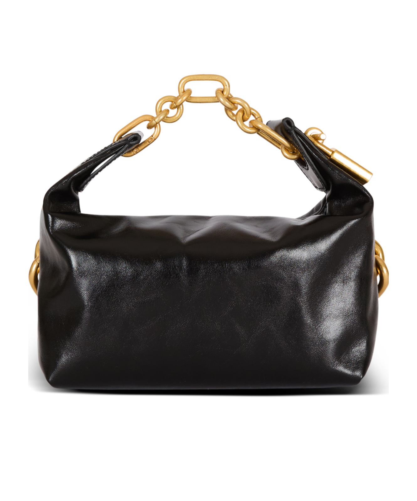 BALMAIN SYNC MINI BAG IN CALFSKIN LEATHER