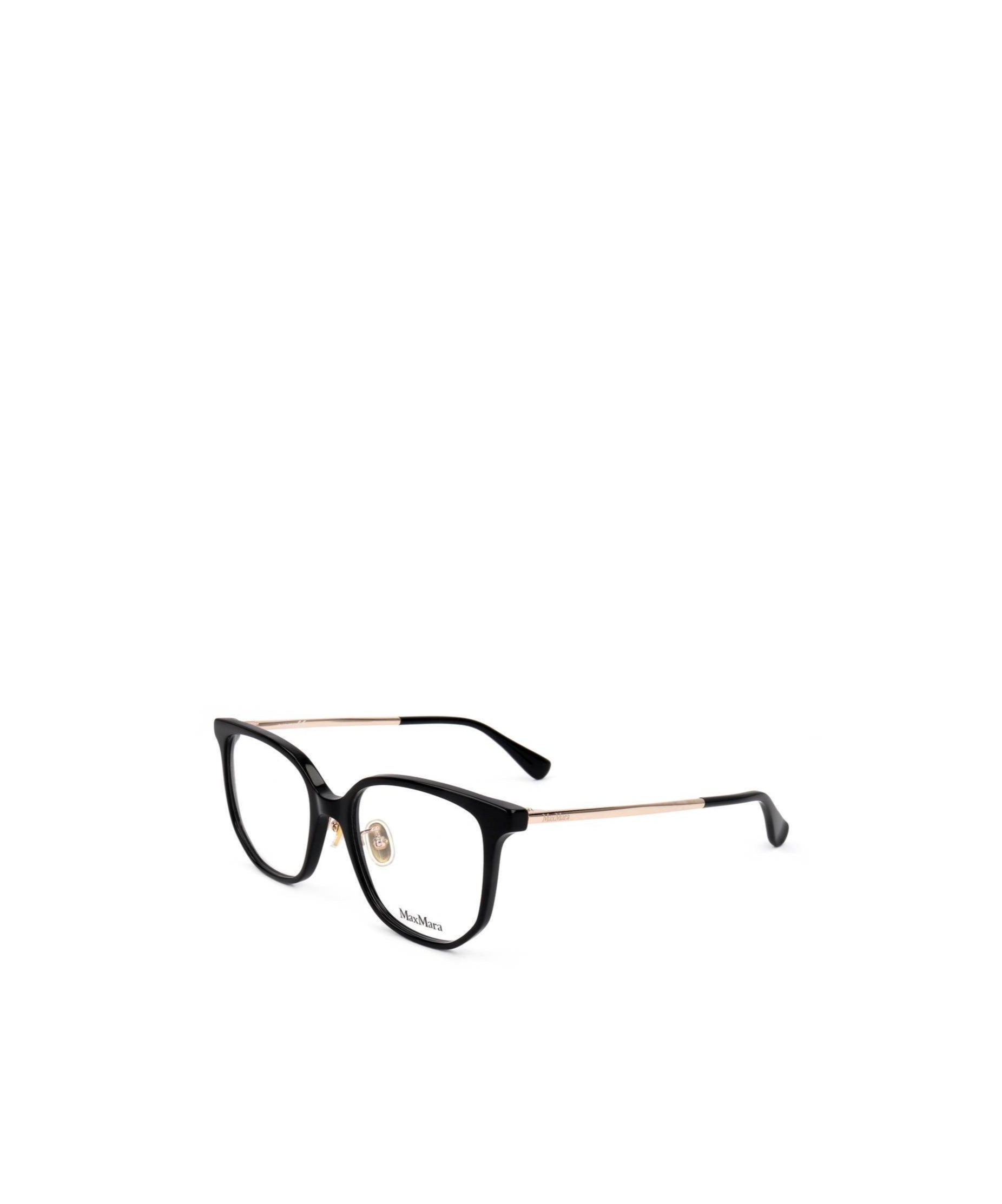 Max Mara Logo Flat Mirror In Black