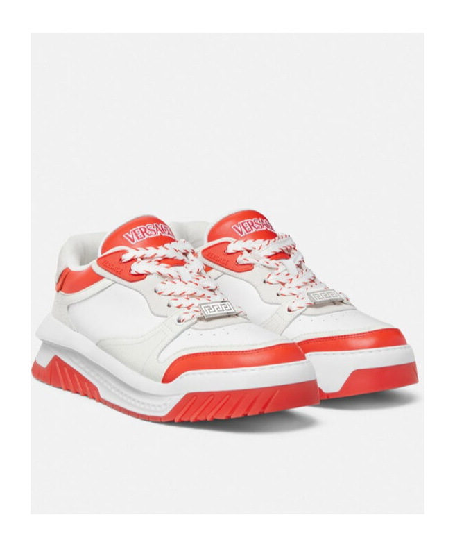 Versace Odissea Sneakers In White