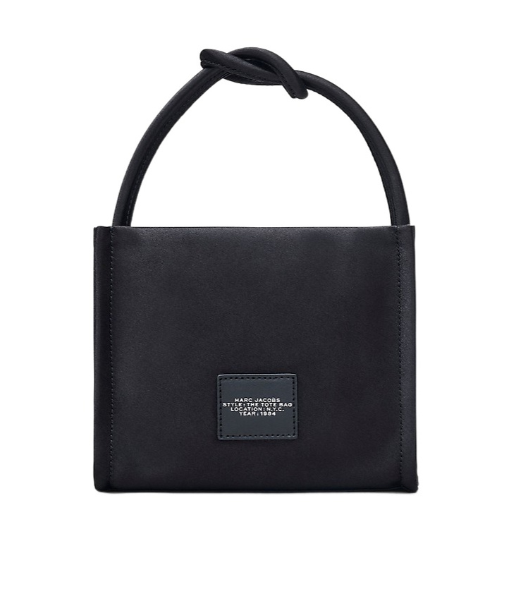 MARC JACOBS MARC JACOBS THE STAR SATIN MINI TOTE BAG 