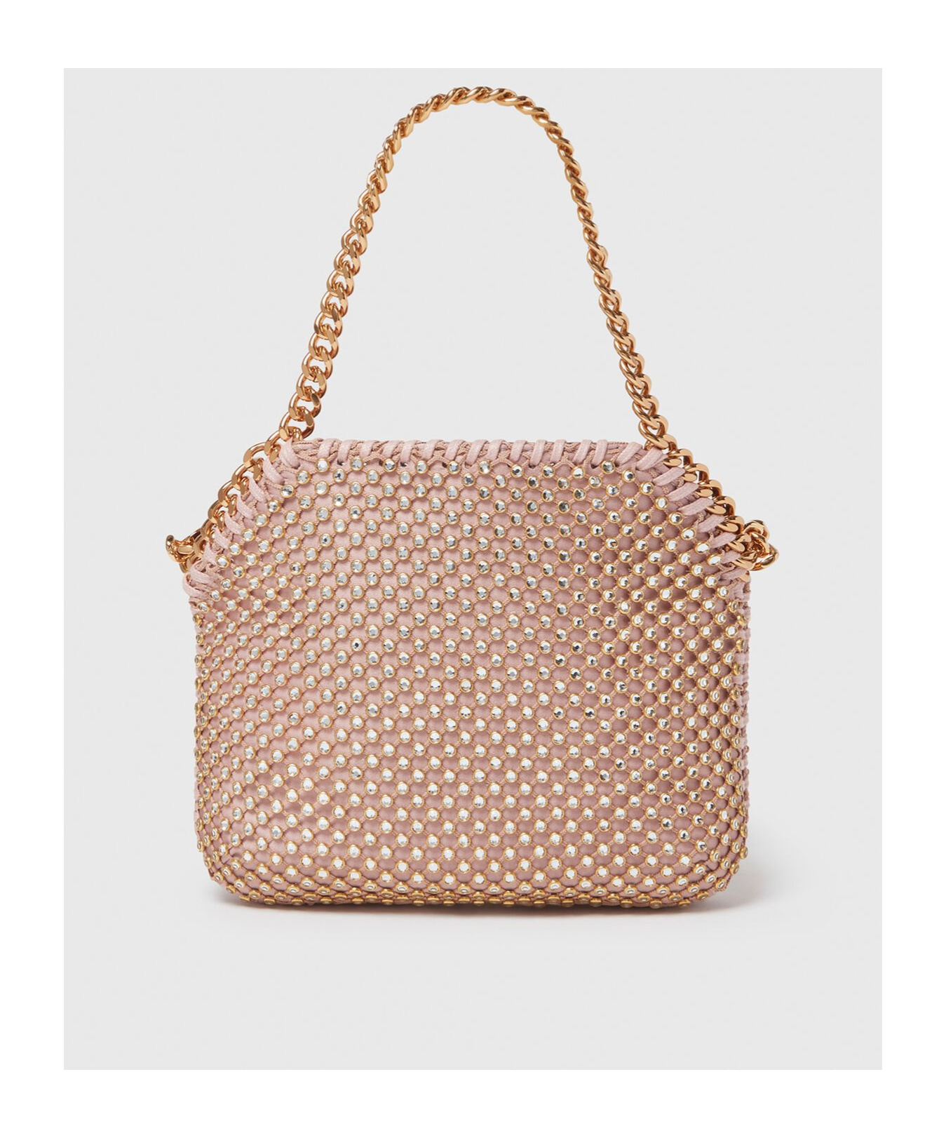 Stella Mccartney Falabella Lead-free Crystal Mesh Mini Shoulder Bag