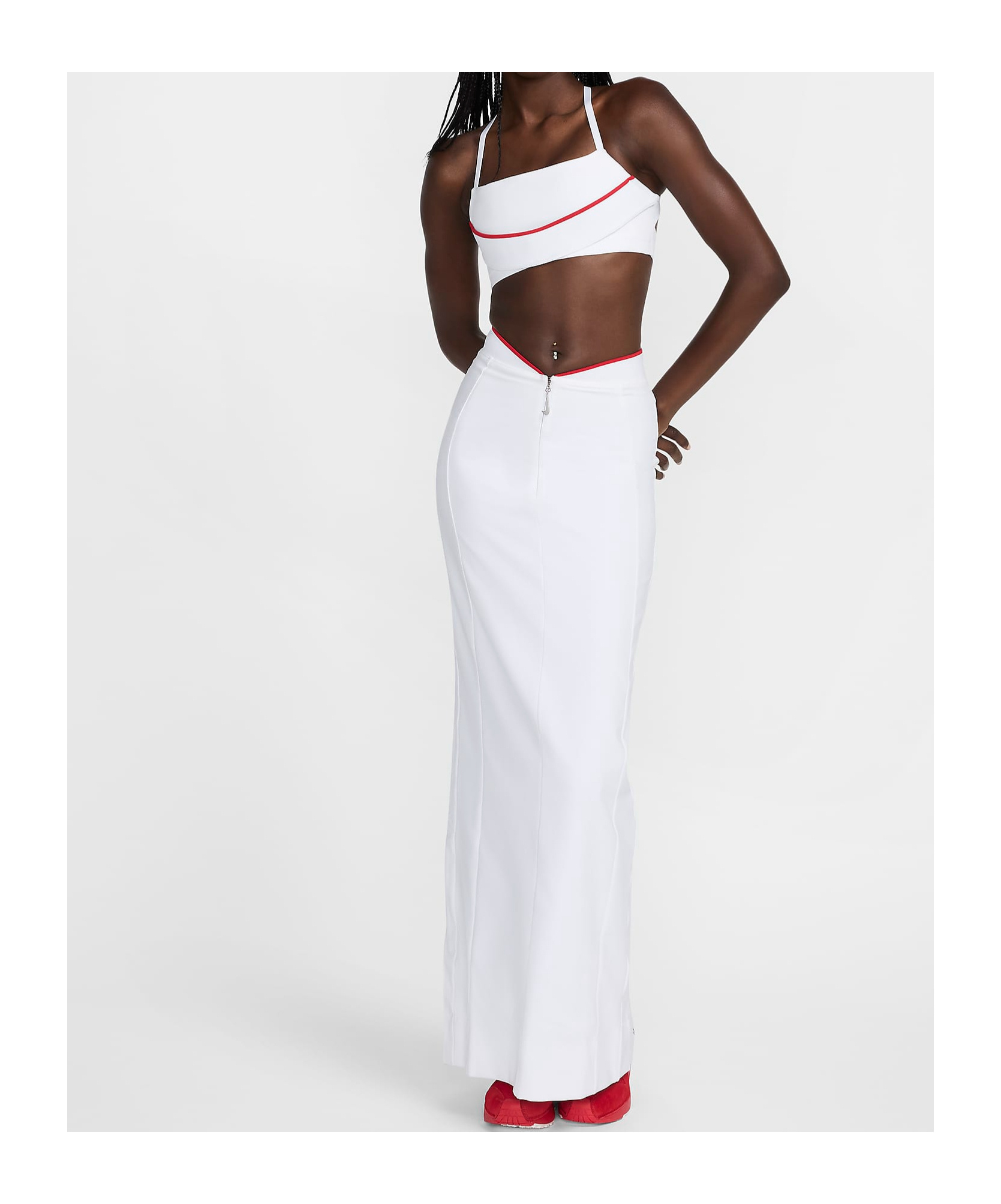 Jacquemus X Nike Sports Bra In White