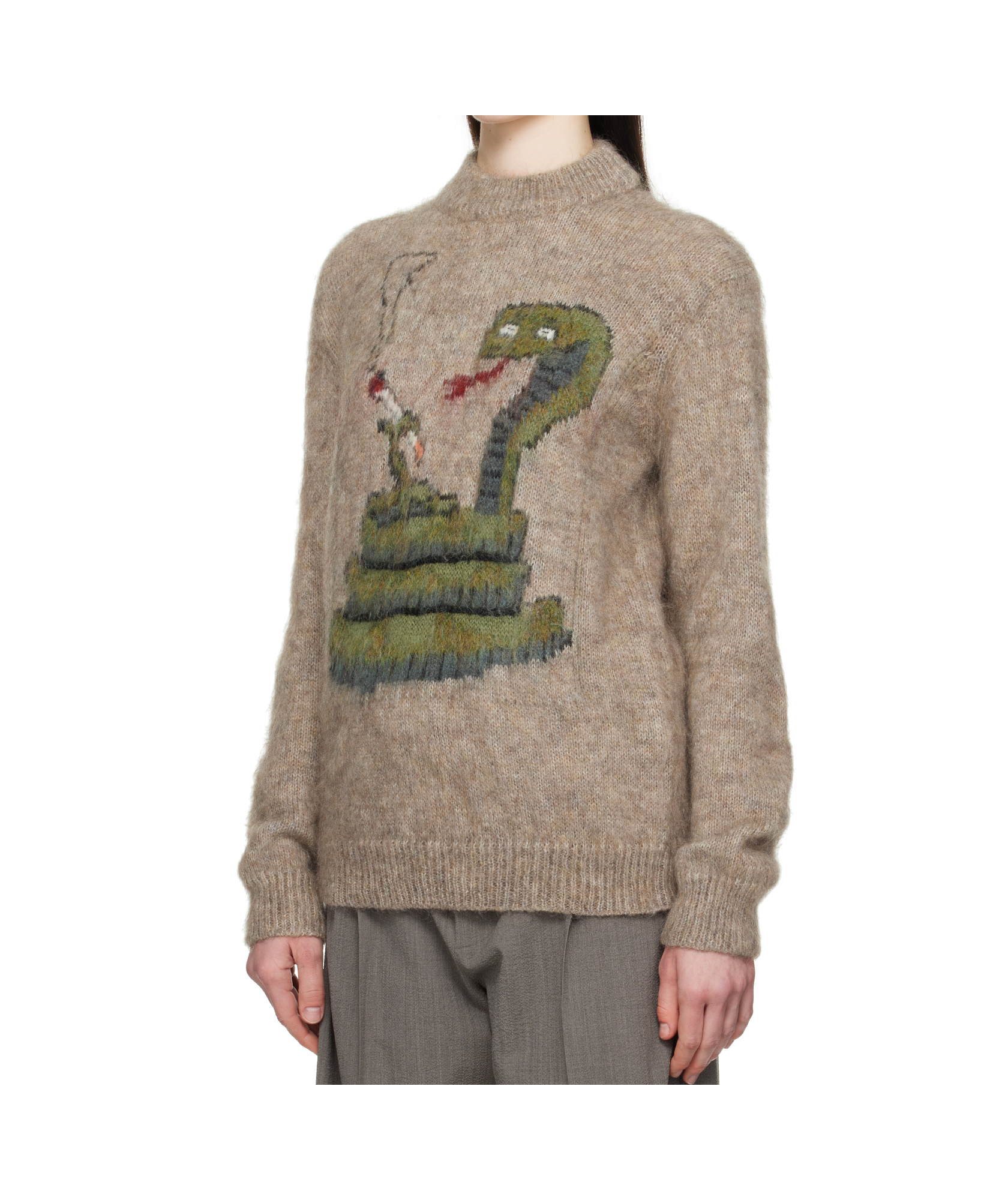 Magliano Brown Biscia Sweater In Brown