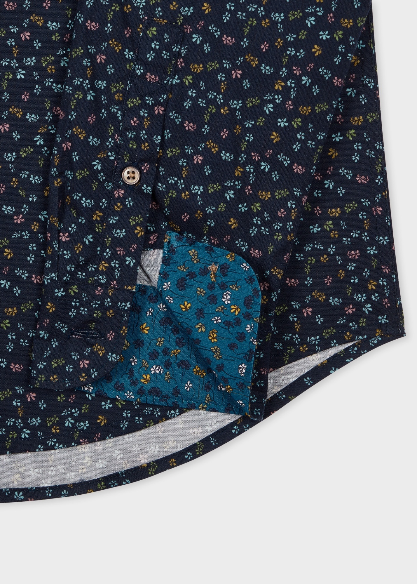 PAUL SMITH OXALIS FLORAL-PRINT SHIRT