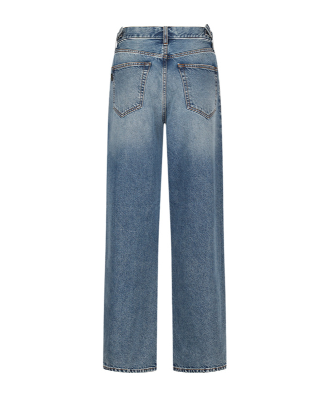 Haikure Jeans With Belt Loops In Blue