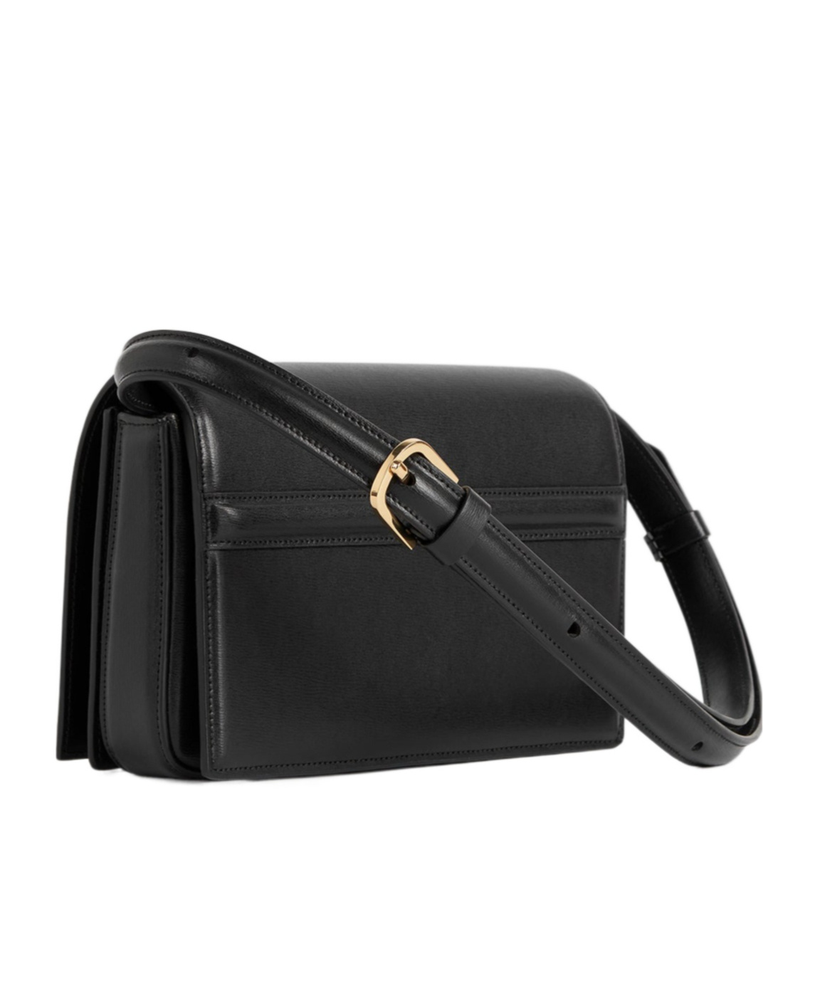 Totême T-flap Mini Bag In Black