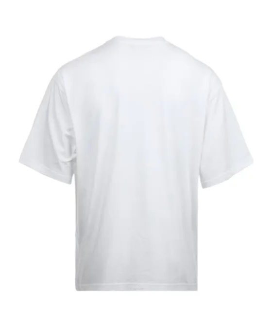 We11 Done Jeff Monster Drawing T-shirt In White