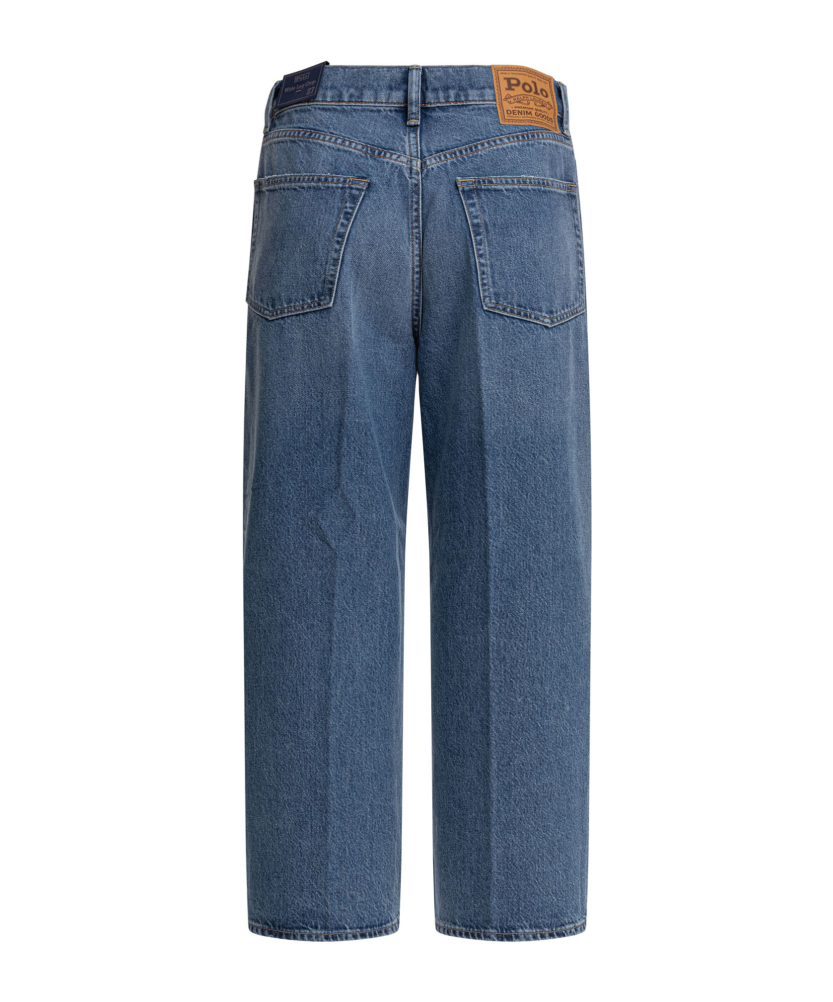 Polo Ralph Lauren Trousers Denim Belt Loops In Blue