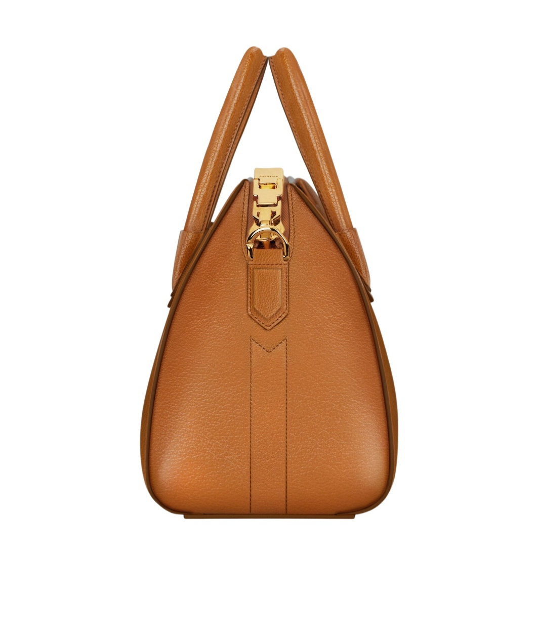 Givenchy Antigona Mini Top-handle Bag In Shiny Tumbled Leather In Brown