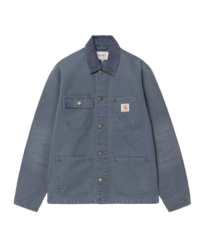Carhartt Long-sleeved Casual Jacket In Blue