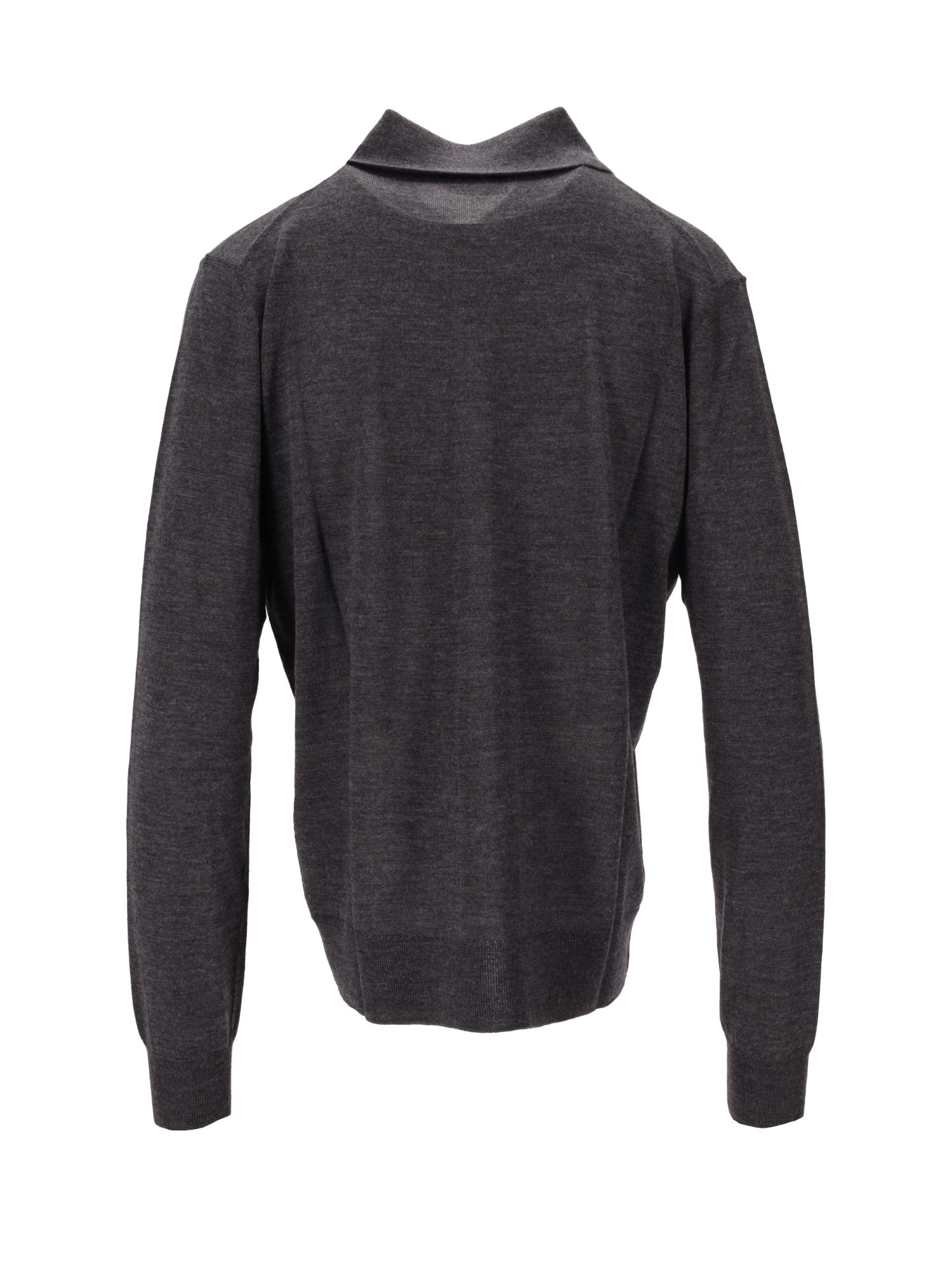 P.a.r.o.s.h Pocket Collared Cardigan In Gray