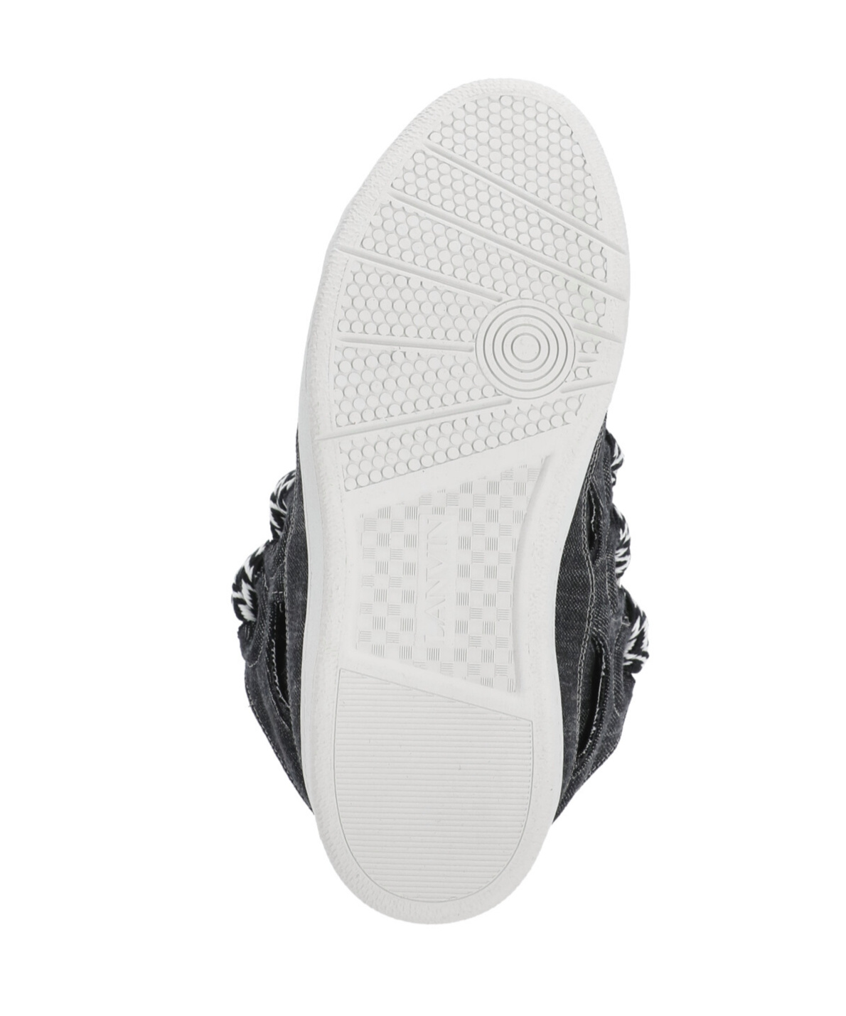 Shop Lanvin Curb Sneakers In Black