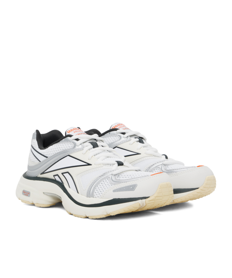 Reebok White Premier Road Plus Vi Sneakers In Chalk/gray/white