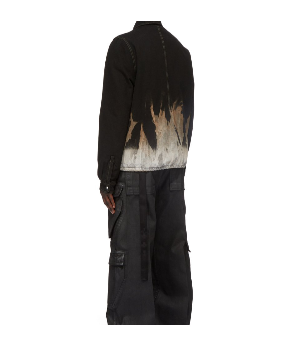 Rick Owens Drkshdw Drkshdw By Rick Owens Cotton Full-zip Sweatshirt In Black