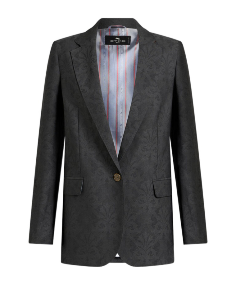 ETRO WOOL JACQUARD JACKET