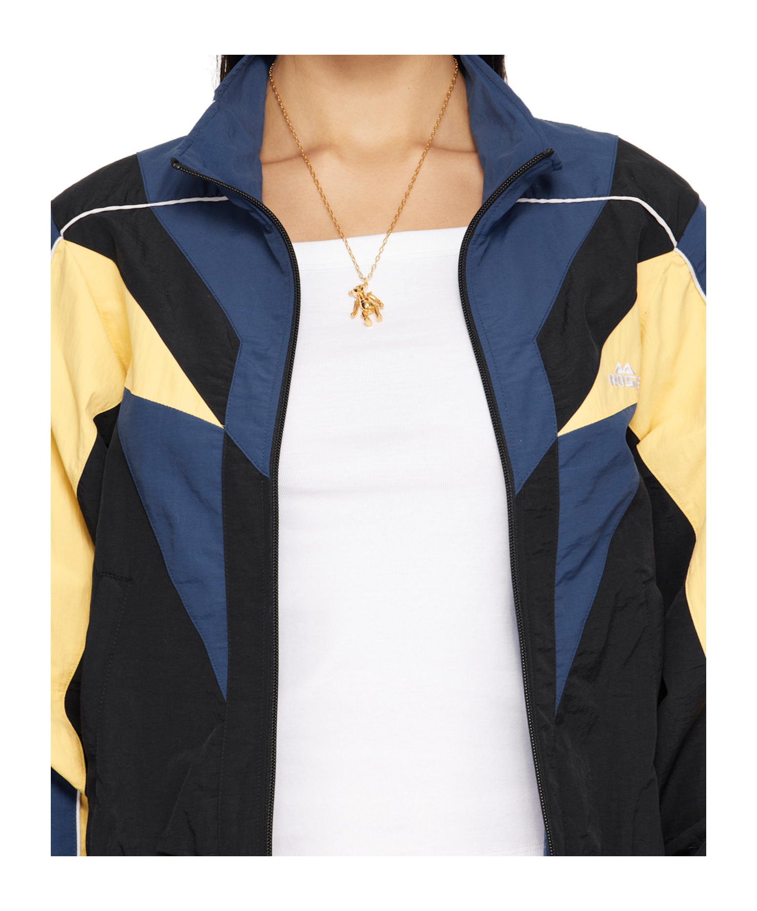 Ambush Gold Teddy Bear Charm Necklace In Yellow
