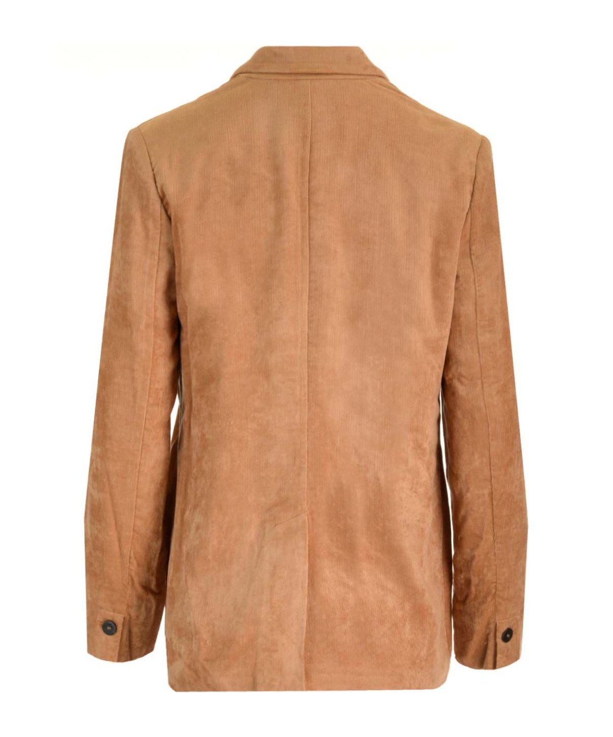 Forte Forte Long-sleeved Suit Jacket In Brown