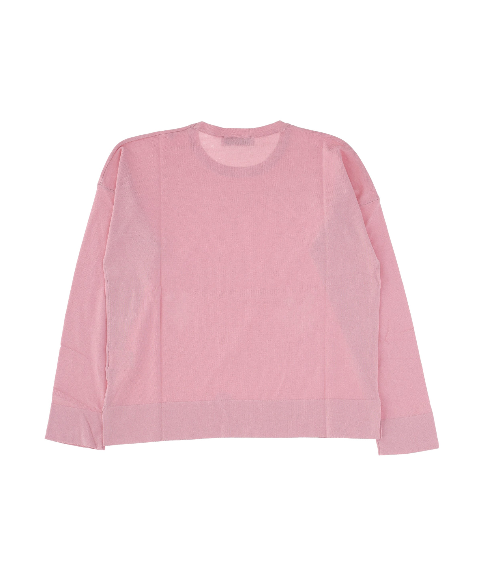 Gran Sasso Long-sleeved Sweater In Pink