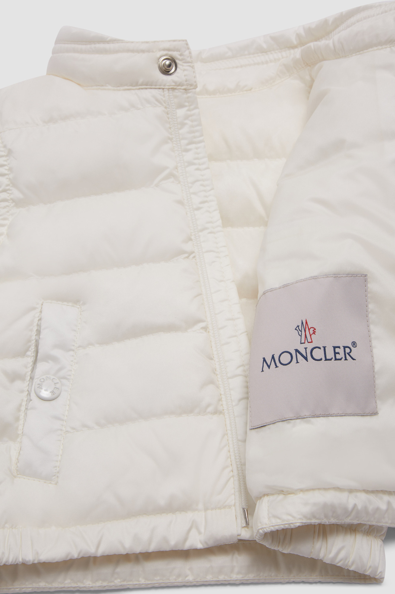 Moncler New Amaury Vest In White