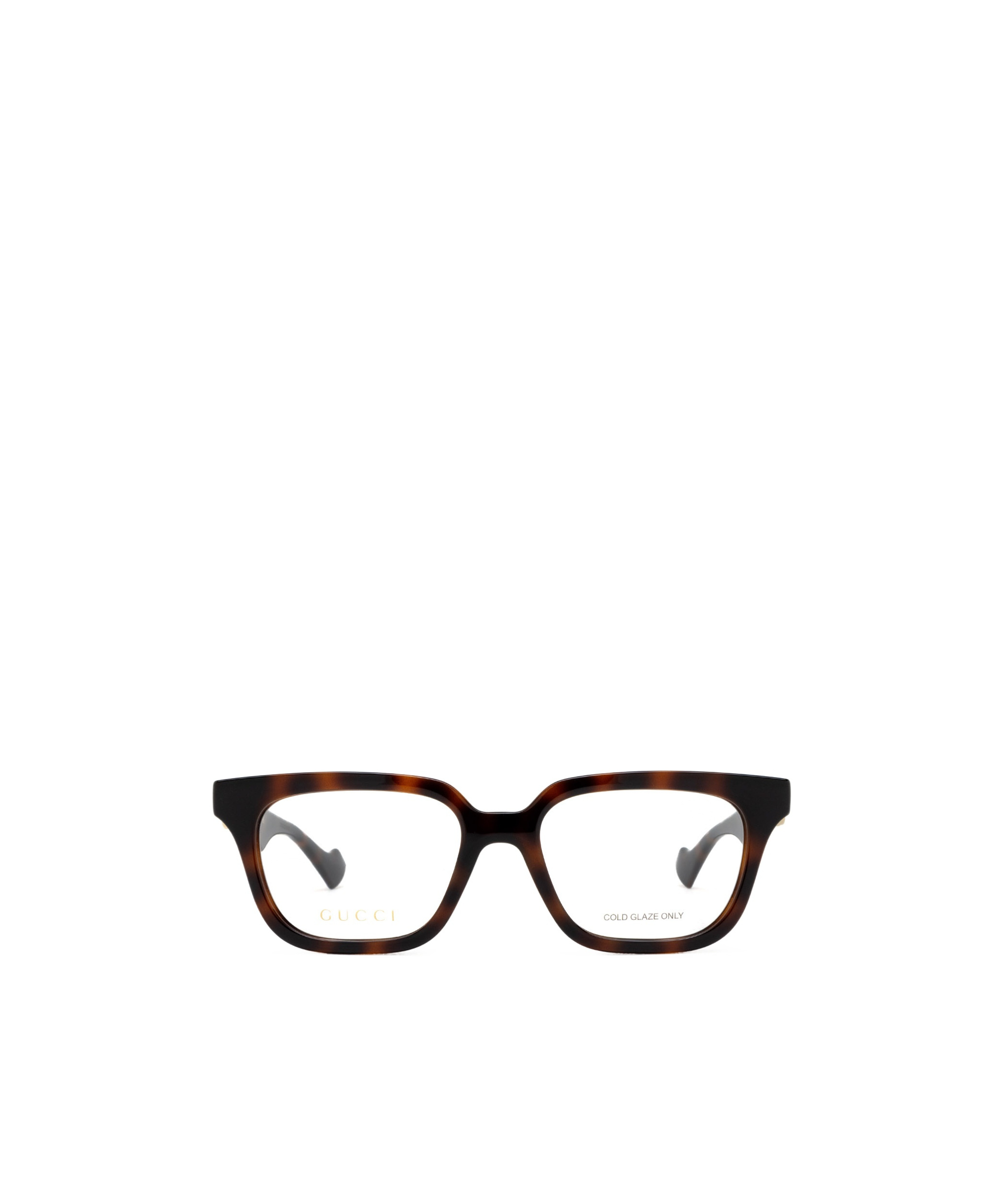 Gucci Double-g Rectangle-frame Glasses In White