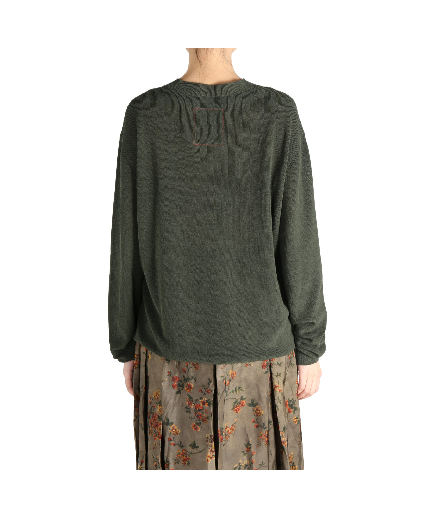 Uma Wang Long-sleeved Sweater In Black