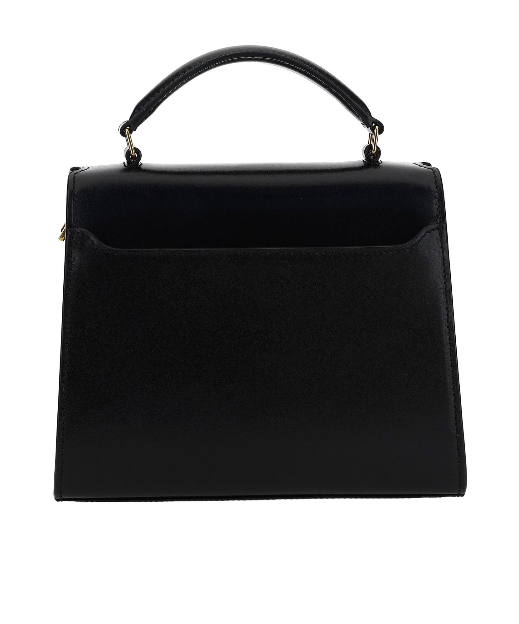 Saint Laurent Mini Cassandra Monogram Tote Bag In Black