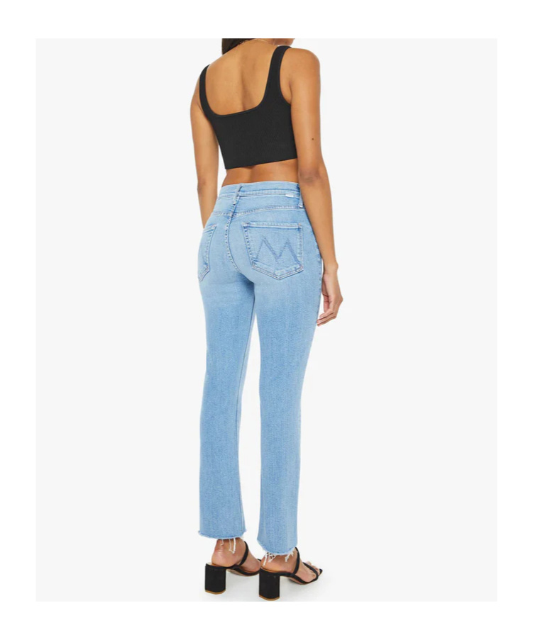 Mother The Rascal Hover Sow Surreal Jeans In Blue
