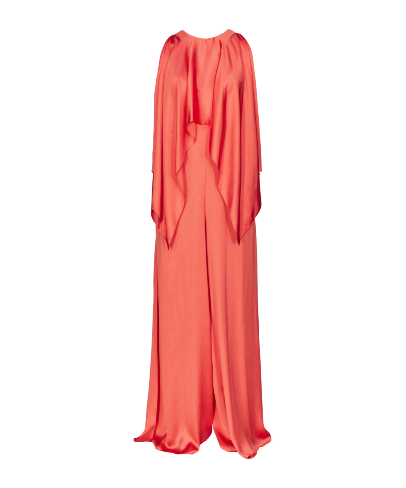 Shop Pinko Layered Maxi Dress In Pink