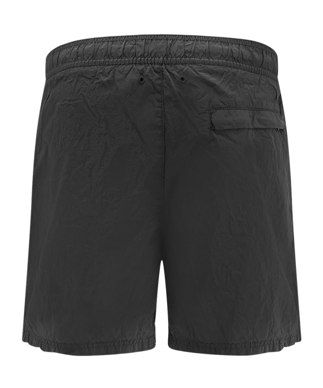 Stone Island Compass-patch Swim Shorts In Black