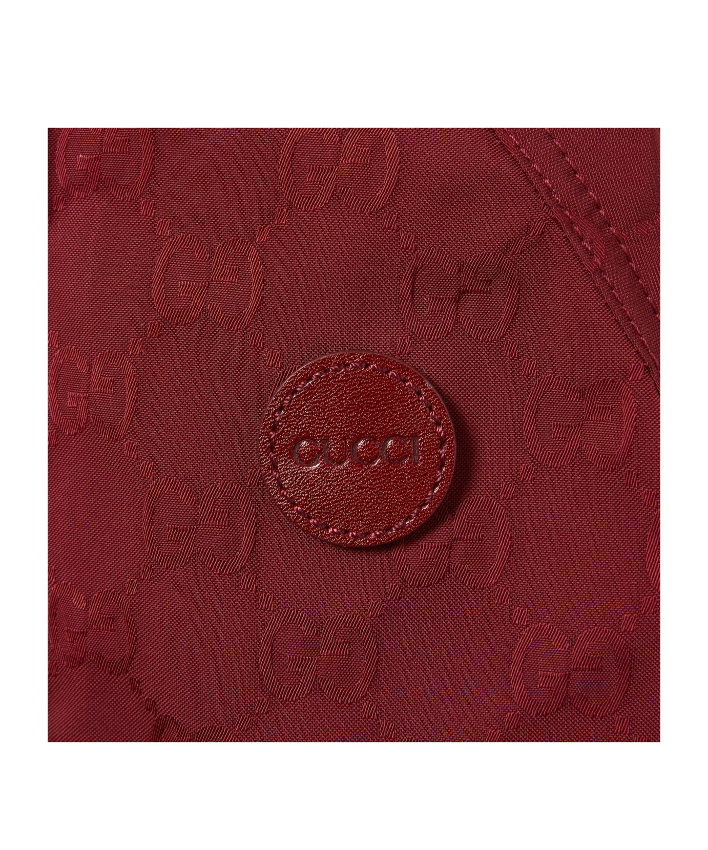 Gucci Red Jacket Still In Nylon Twill In Red