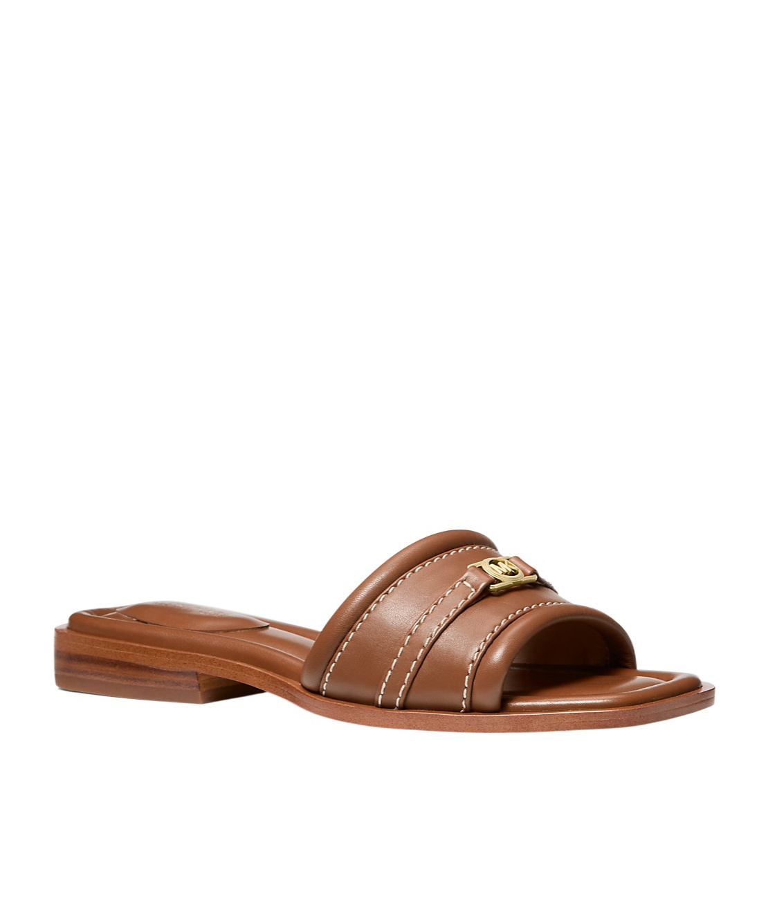 Michael Kors Mandy Slippers In Brown