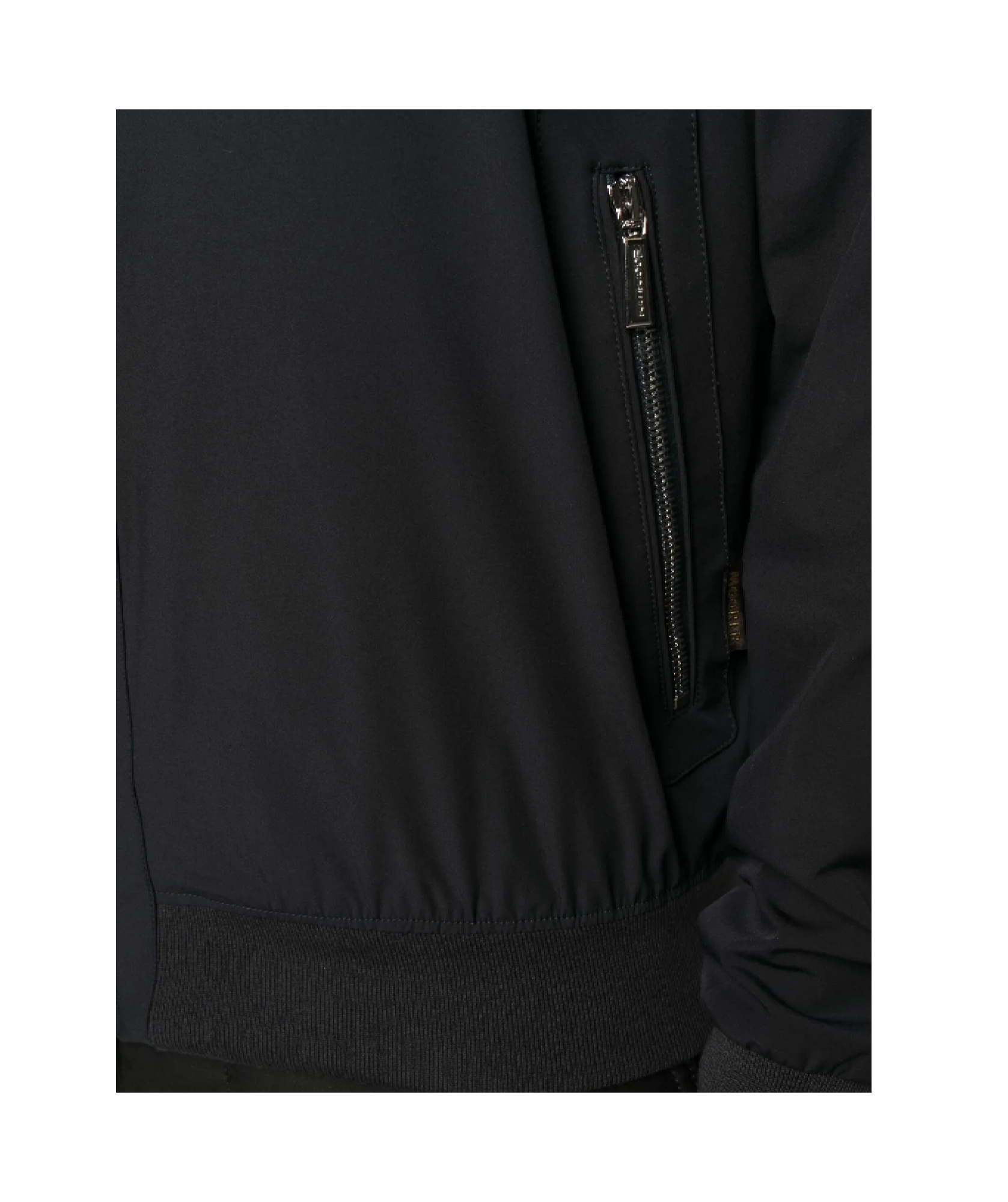 Moorer Long-sleeved Pilot Jacket In Black