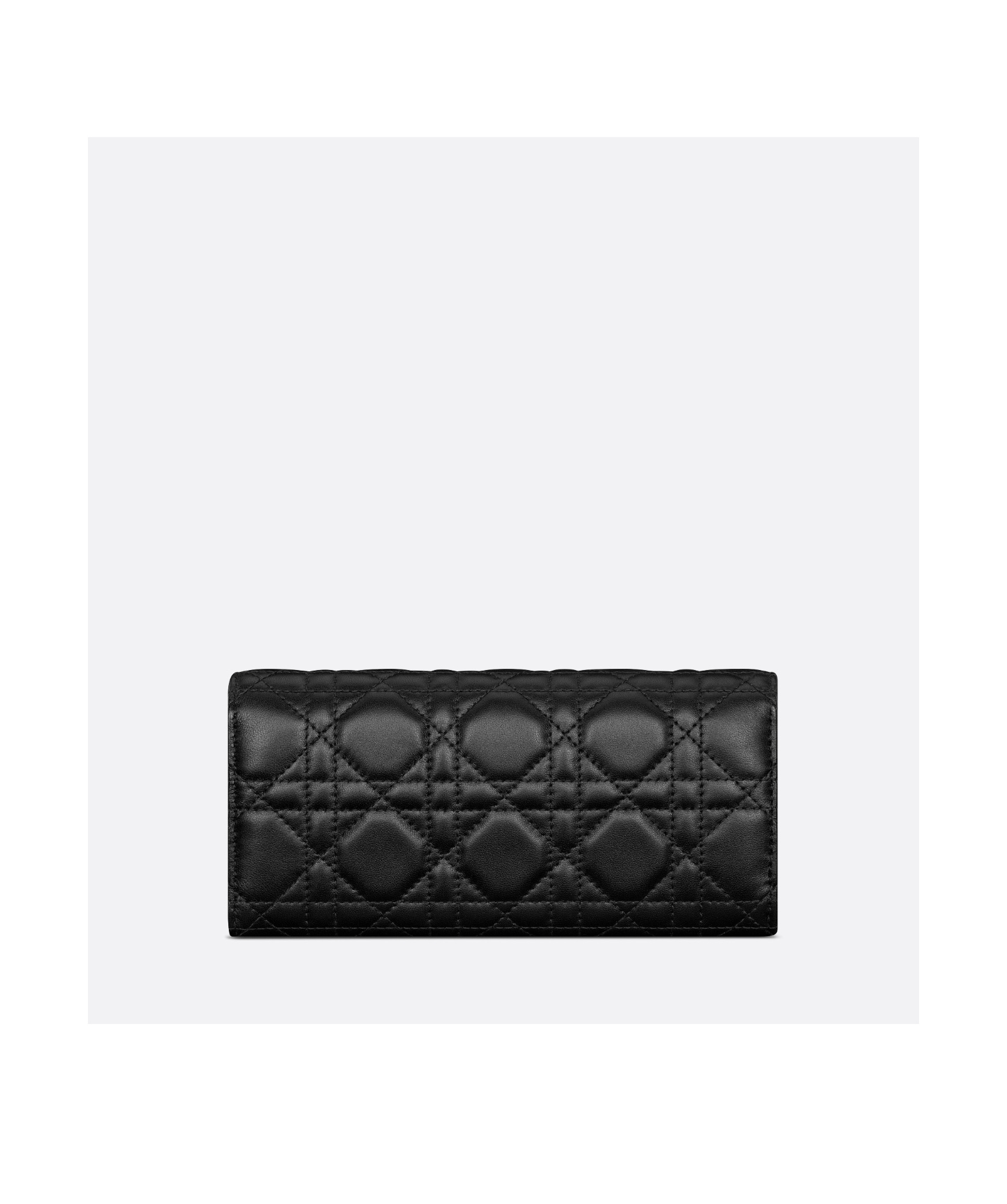 Dior Violet Wallet In Black